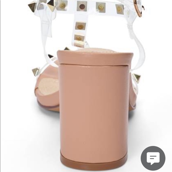 Studded Heels size 8.5 USED very fancy summery & comfortable. No box - Picture 4 of 10